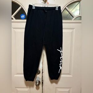PINK Victoria's Secret Black Joggers